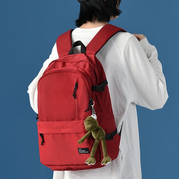 【新品 未使用】リュック バックパック 男女兼用 大型 収納 ワイド カバン 鞄
