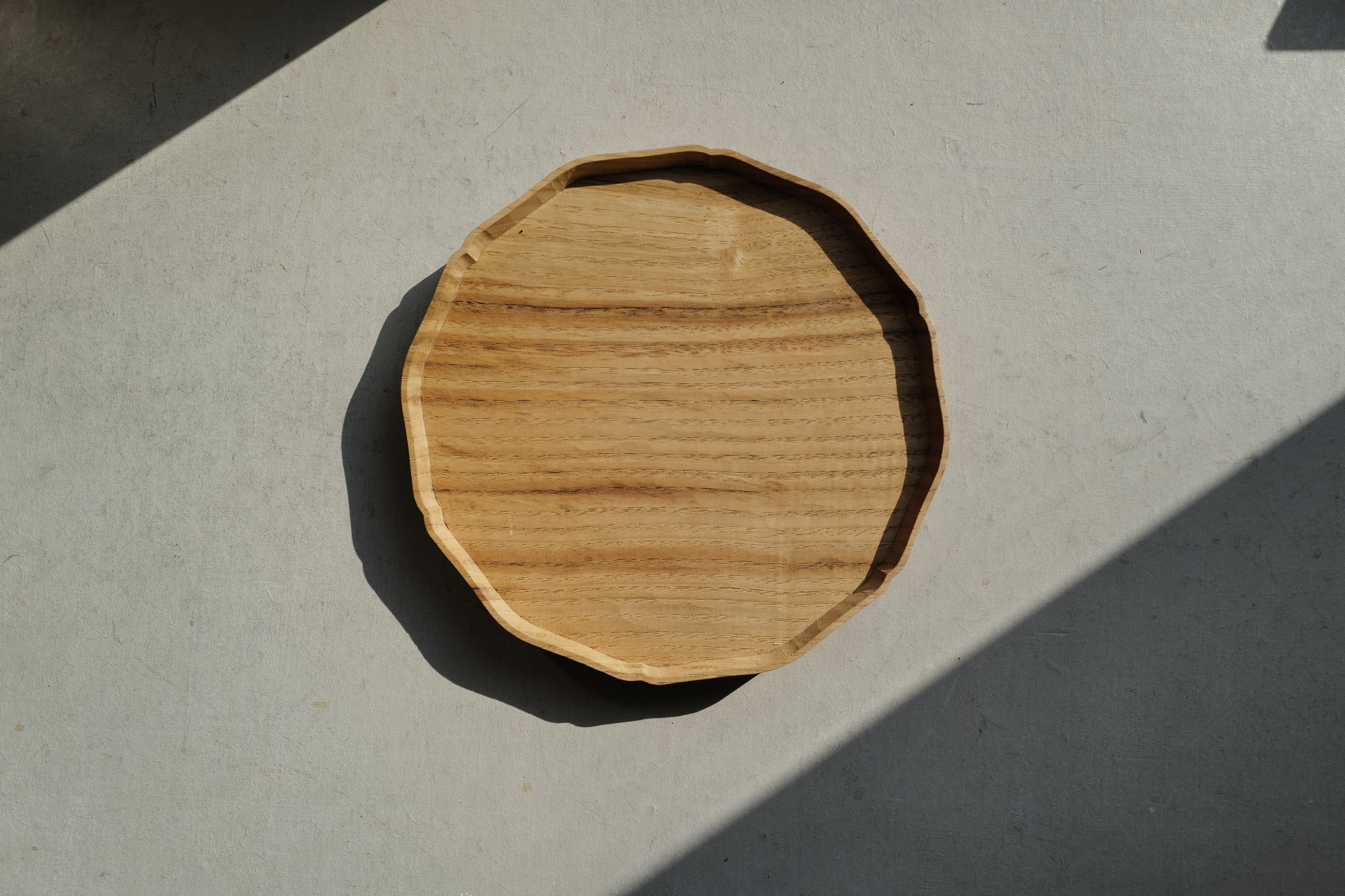 加藤良行さんの作品を販売します – SHOP BLOG 加藤良行 木製 六角 盆