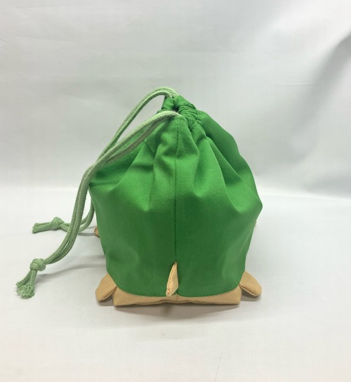 カメ　保冷お弁当袋　ランチバック｜とりさん工房ーかわいいハンドメイドポーチ