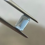 タトゥーアクアマリン⑧ 6.2x3.9mm, 0.65ct ブラジル産