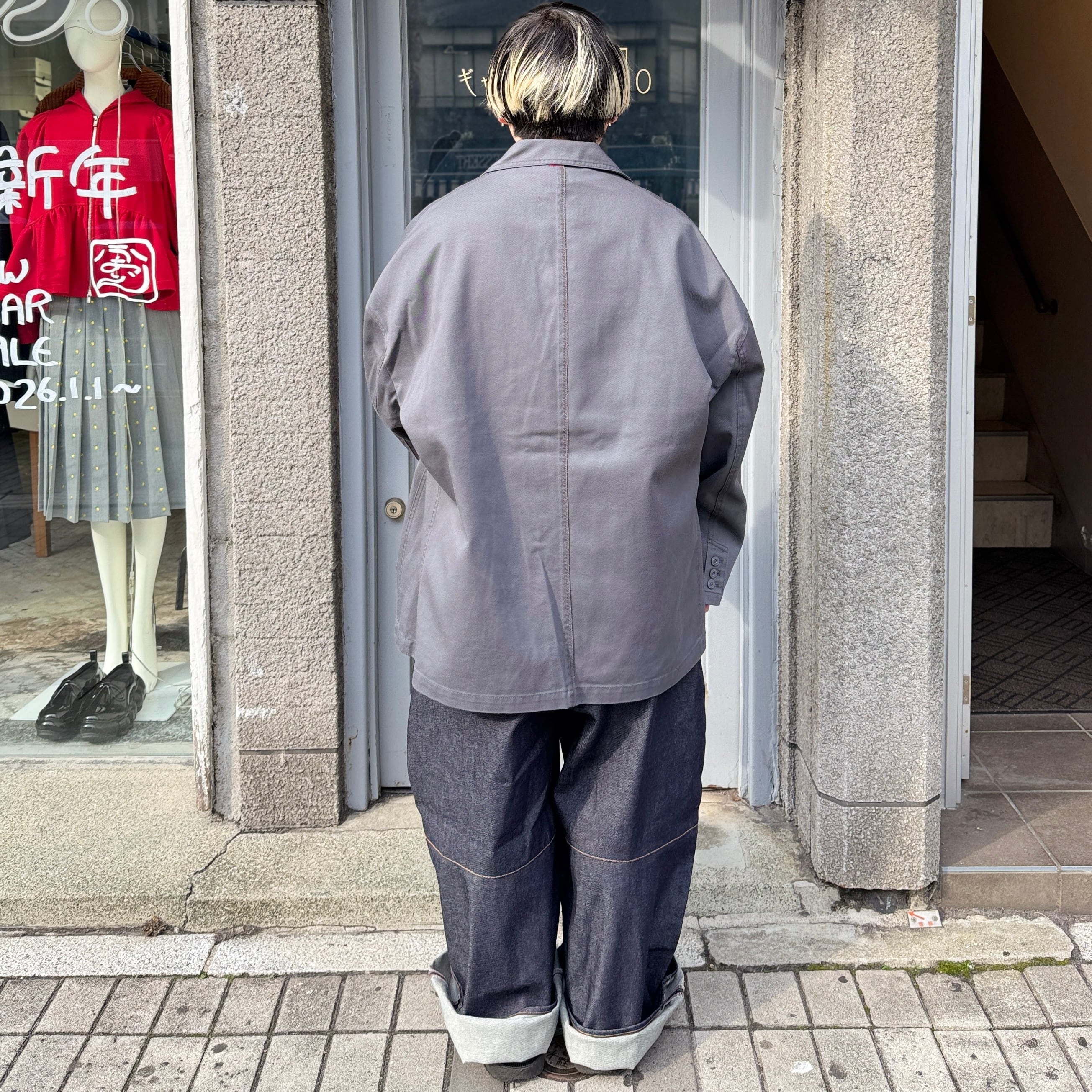 SHINYAKOZUKA / HIS JK WITH DICKIES(ISSUE #8) / CHARCOAL | ふぁいん