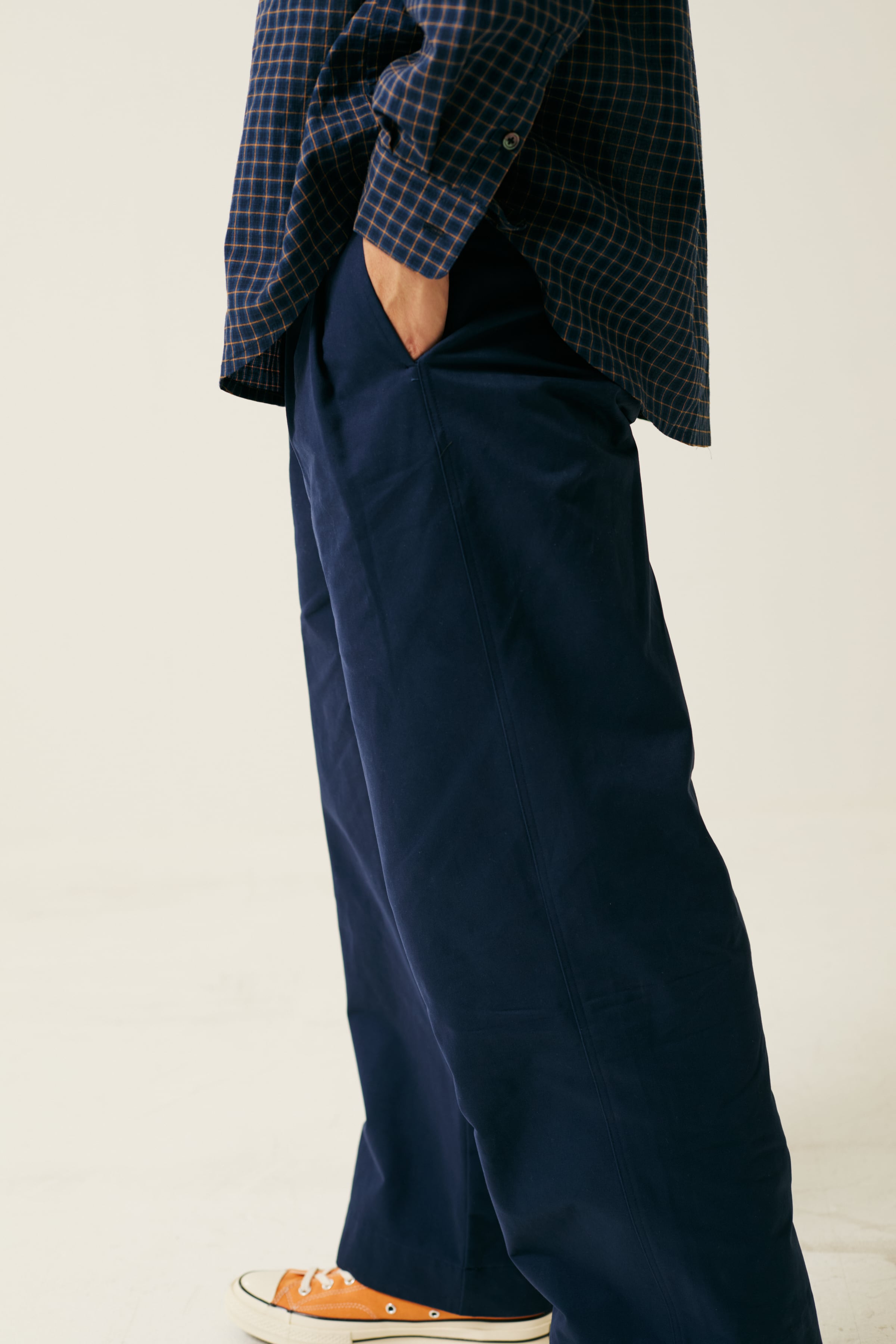 2TUCK WIDE CHINO PANTS (2 colors) | NNBF