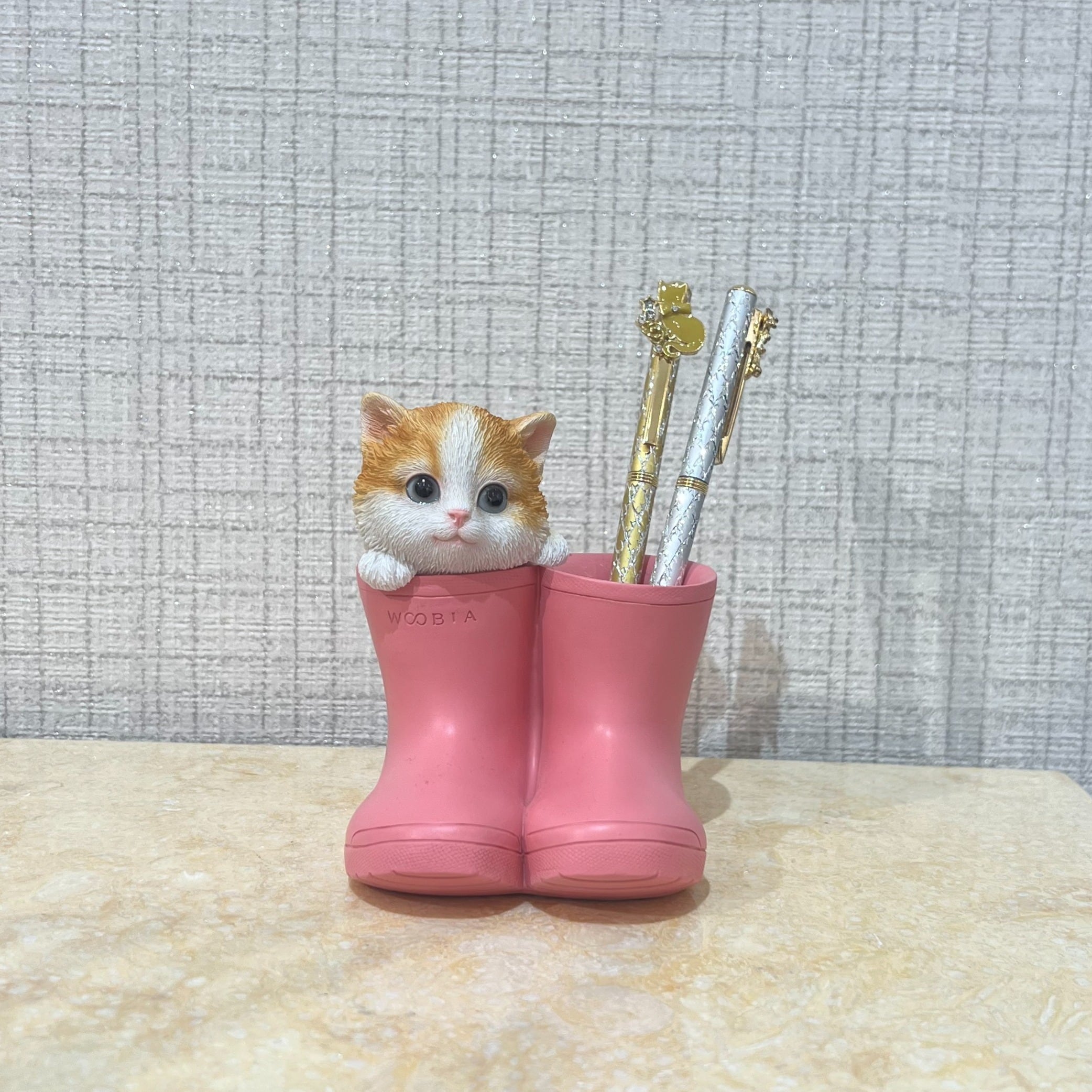 長靴型 ねこのペンホルダー ウービア woobia H23233 | リエルショップ