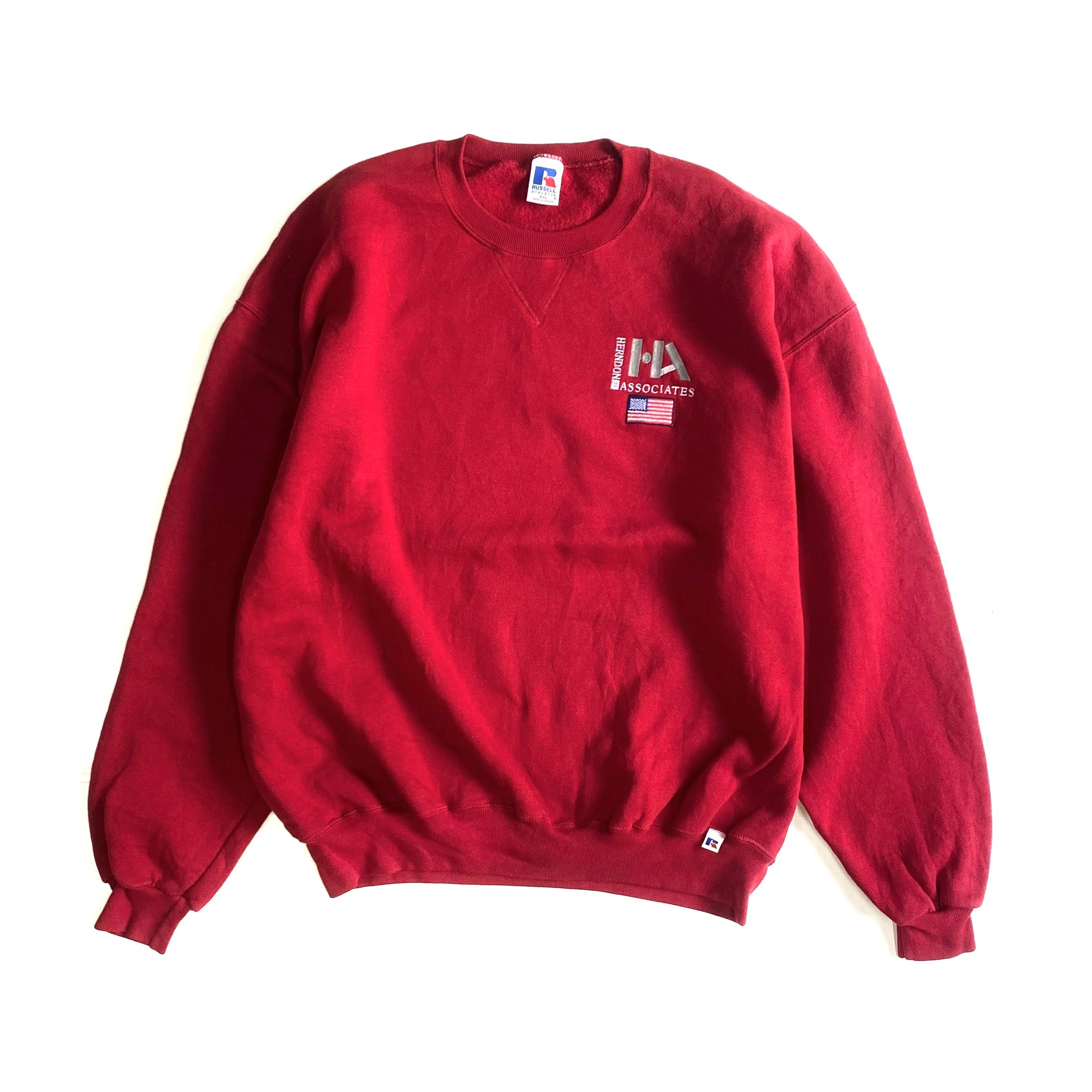 ビッグサイズ RUSSEL ATHLETIC ラッセルアスレチック 企業ロゴ 刺繍