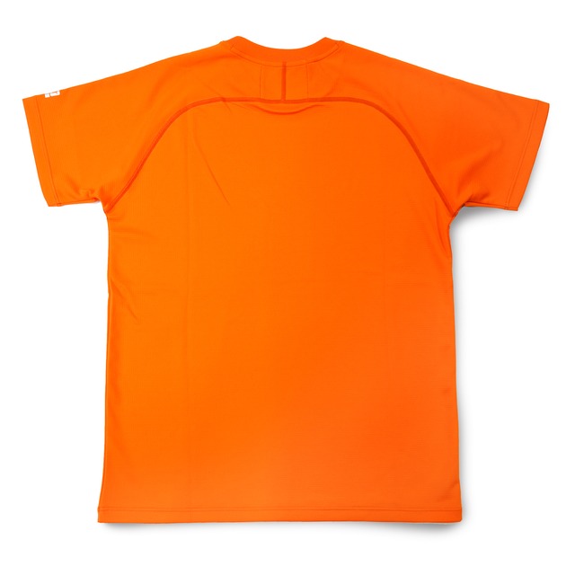 HP-DRY 半袖Tシャツ - エムドットシルバーウェーブ - ORANGE