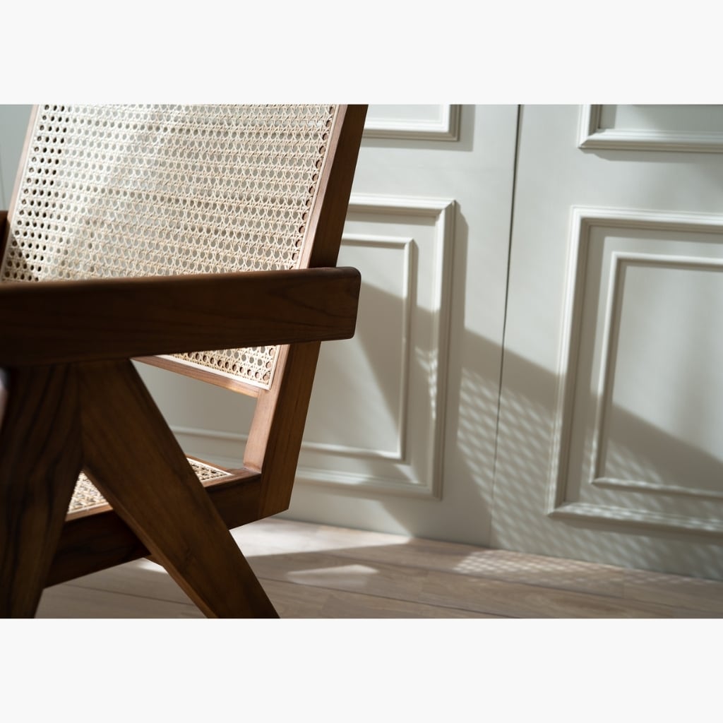 Easy chair PH29 Teak / イージーチェア ジャンヌレ ラタン デザイナーズ家具 チーク | KuHoN powered by  BASE