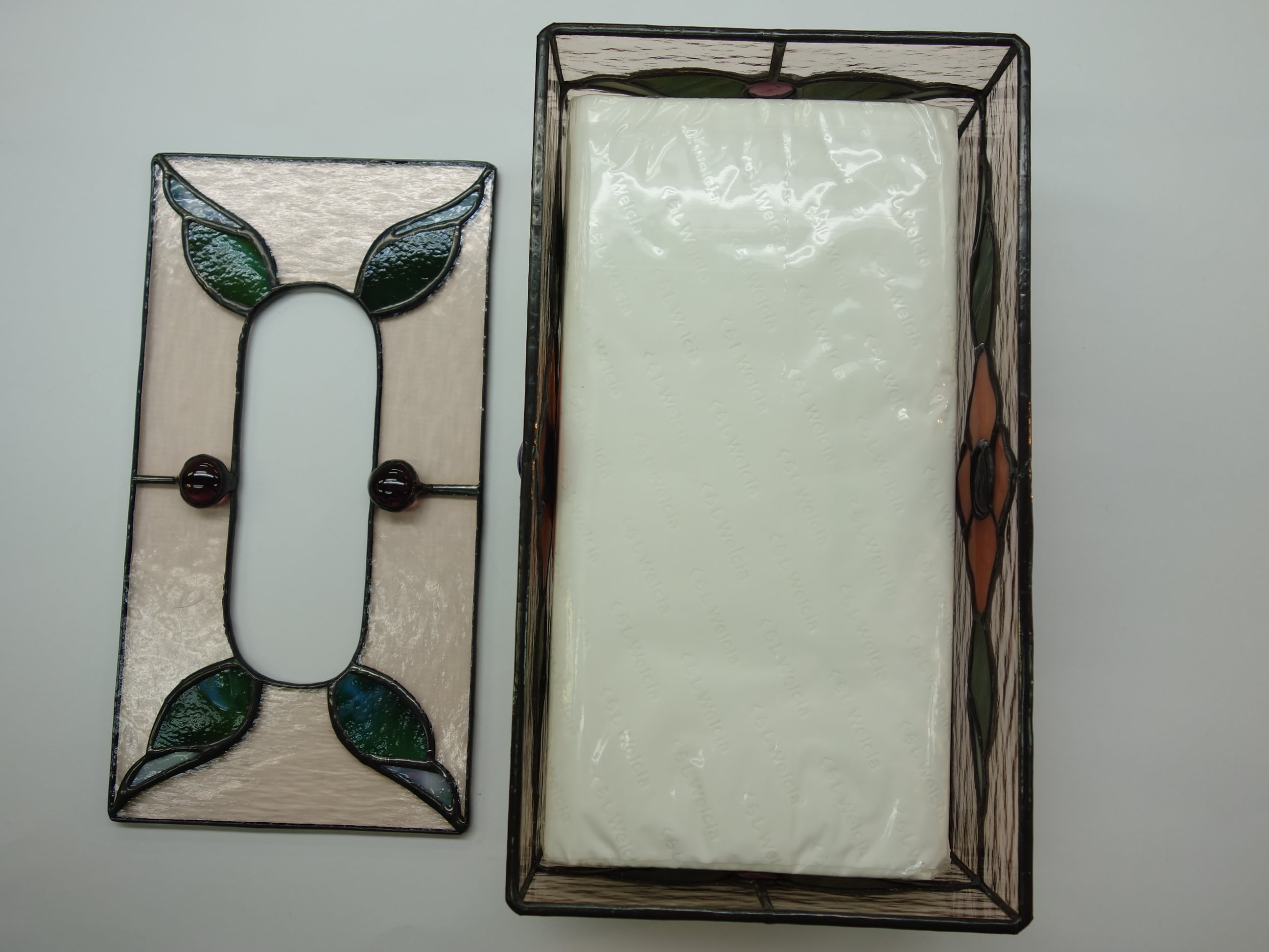 ティシュケースB | ワイズ・ワーク・ステンドグラス