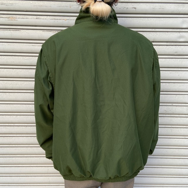 ラルフローレン ハーフジッププルオーバー 三角タグ グリーン XL