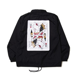 QUEEN NYLON COACH JACKET