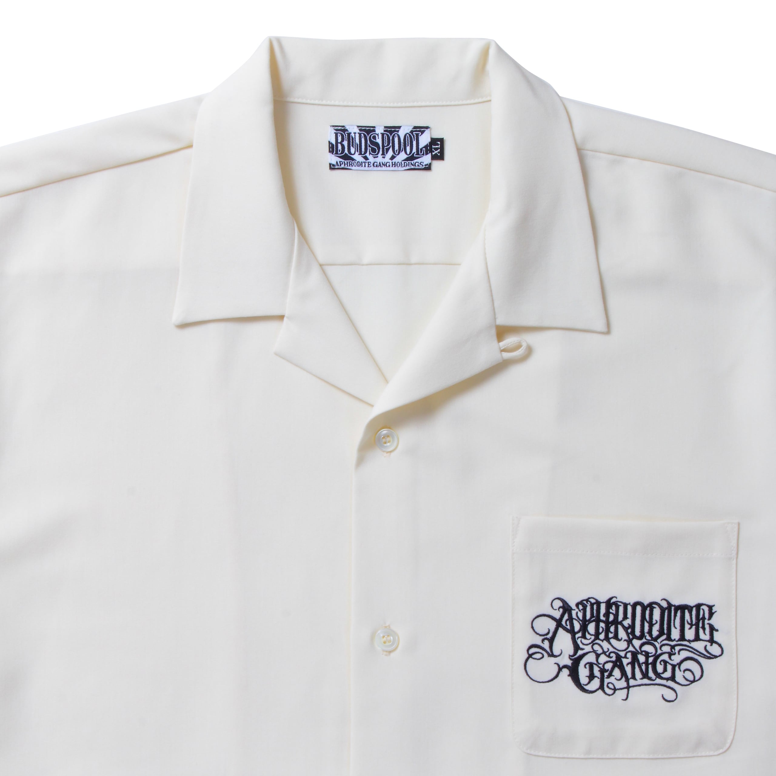 APHRODITEGANGCLASSIC LOGO S/S OPEN COLLAR SHIRT - シャツ