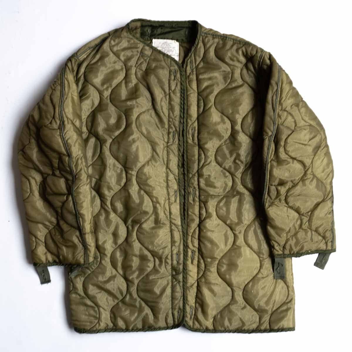 美品/80S】US ARMY【M-65 モッズコート】S シェル ライナー フィッシュ