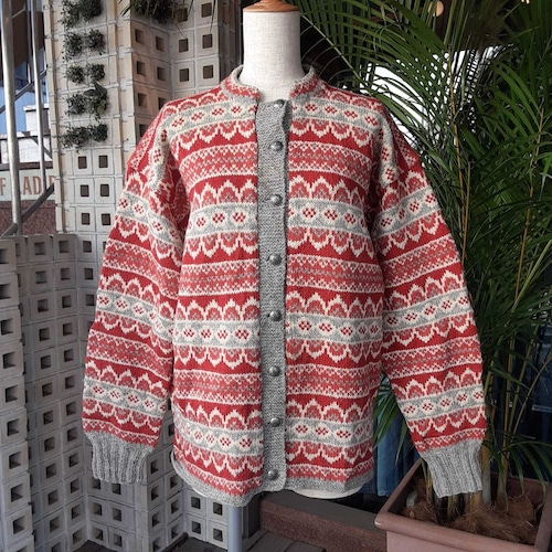 Nordic wool cardigan / ノルディック ウール カーディガン