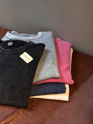 TOWNCRAFT  COTTON THERMAL CREW TEE