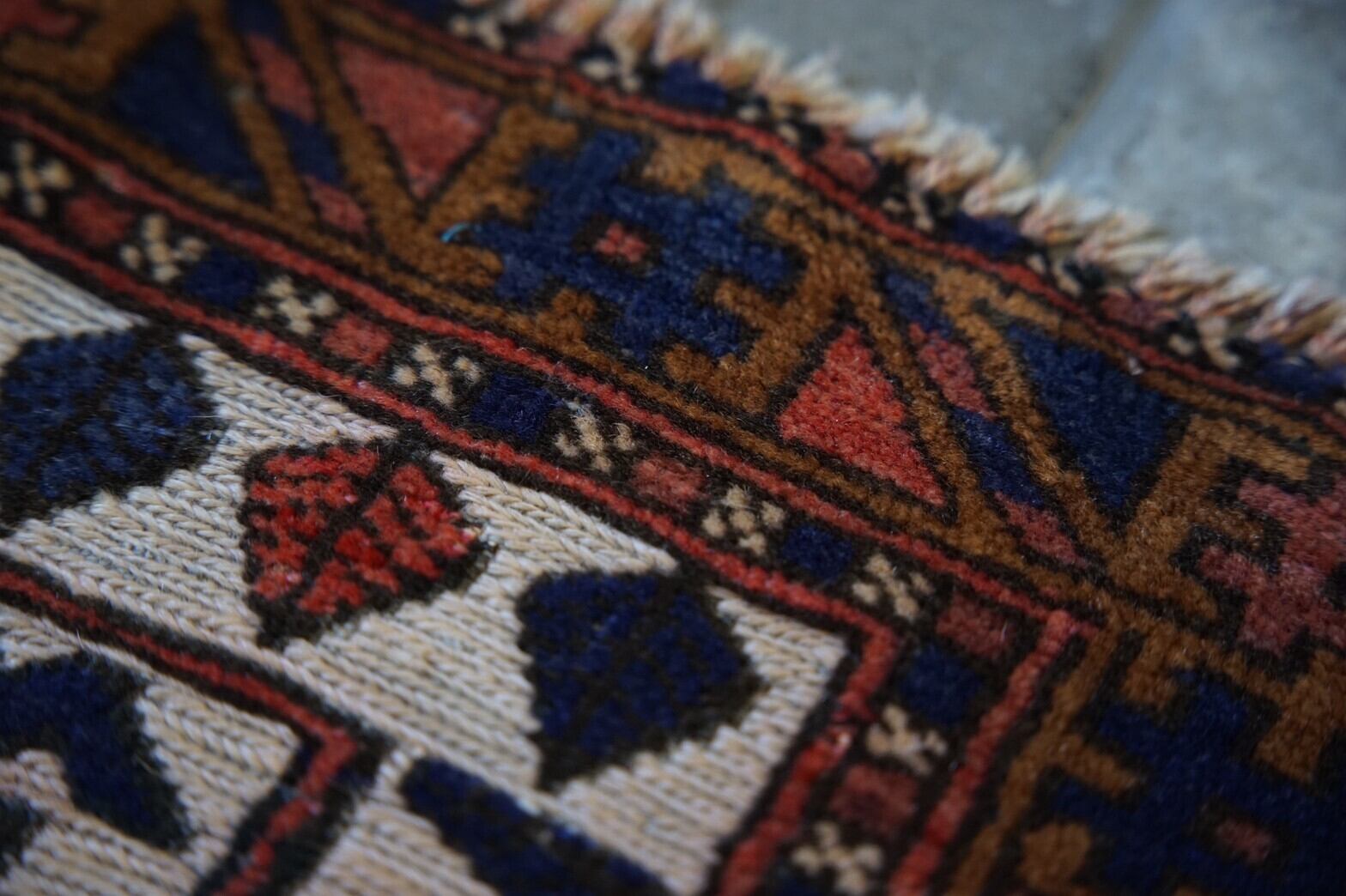 026 - Vintage baluch rug | 手織りのヴィンテージラグ専門店 | Bahr 