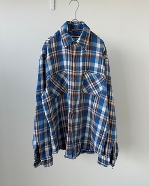 -BIG MAC- Vintage 70s M Flannel Shirt made in USA