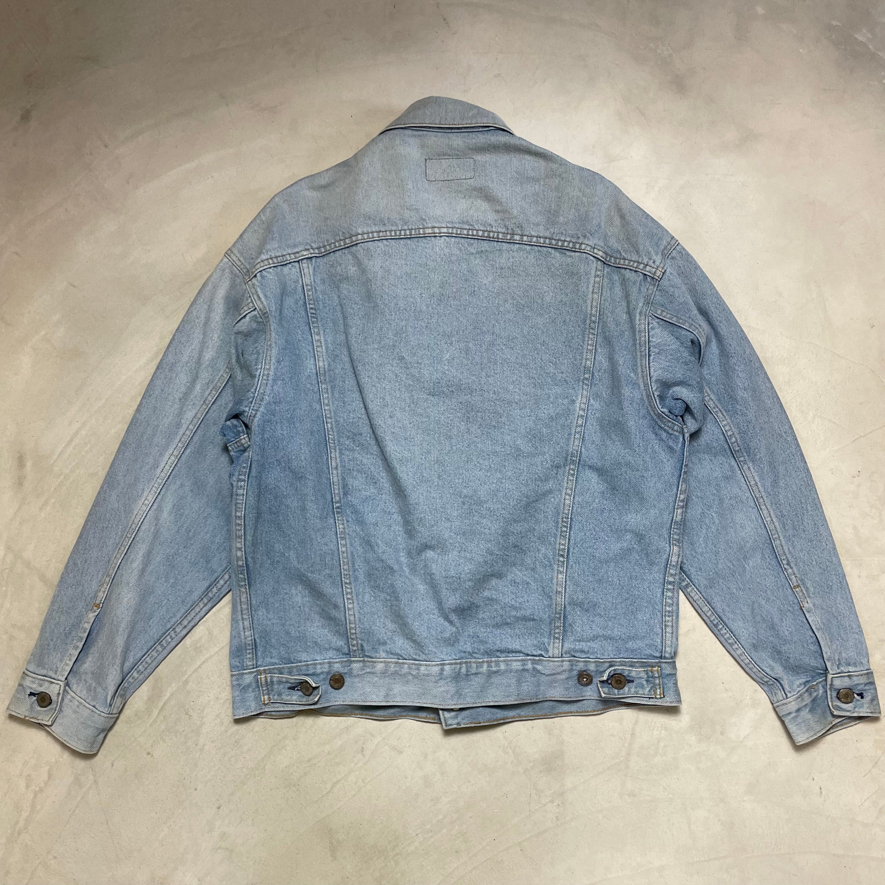 80-90年代 Levi’s リーバイス USA製 70507-0214 トラッカージャケット デニムジャケット 80-90s メンズ Gジャン M  古着【デニムジャケット】 | pine0kid powered by BASE