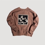 ASEEDONCLOUD / アシードンクラウド Okunensha sweat shirt(FLOWER) / 　#262802 PINK size S
