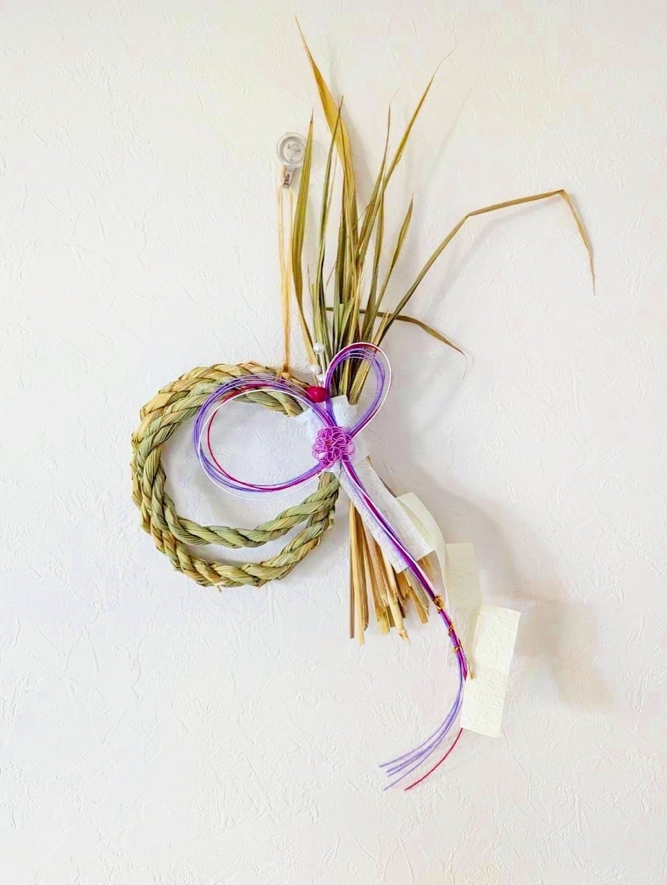 オーナメント 壁掛け 真菰 精麻 浄化 御守り 開運 龍 辰年 | mrruT