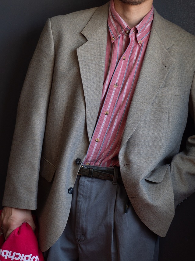 "Meisterklasse formvollendet" 1980s Hopsack jacket