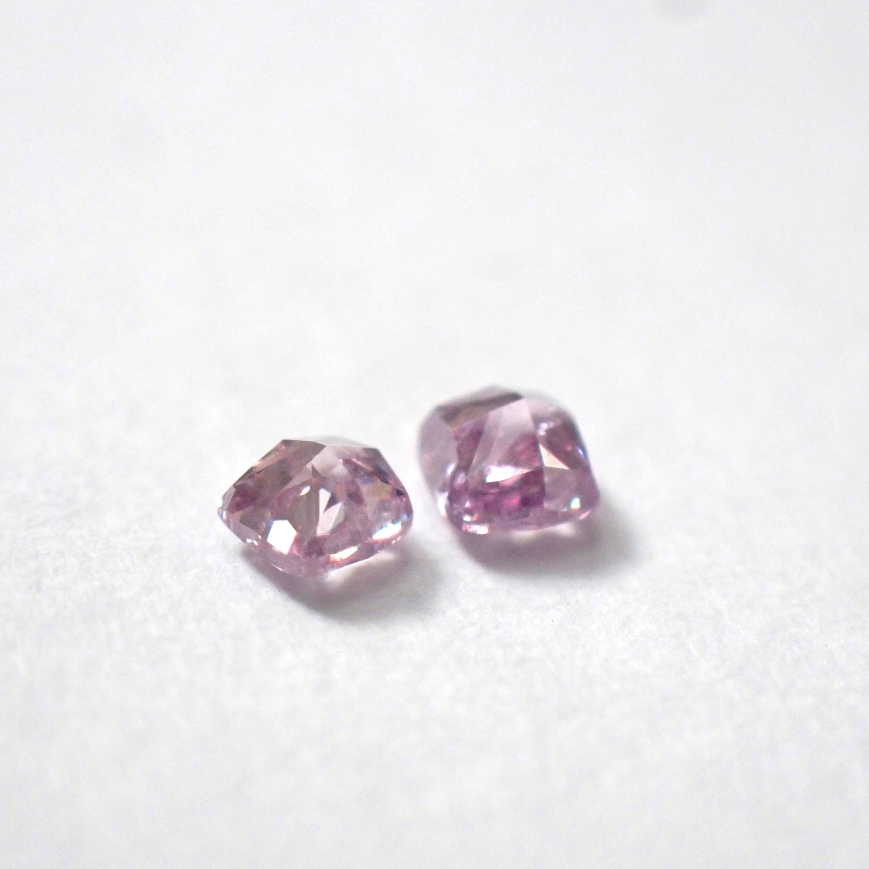 特別価格】0.040ct 0.048ct Fancy Intense Purple Pink 特別価格】0.040ct 0.048ct Fancy Intense Purple Pink
