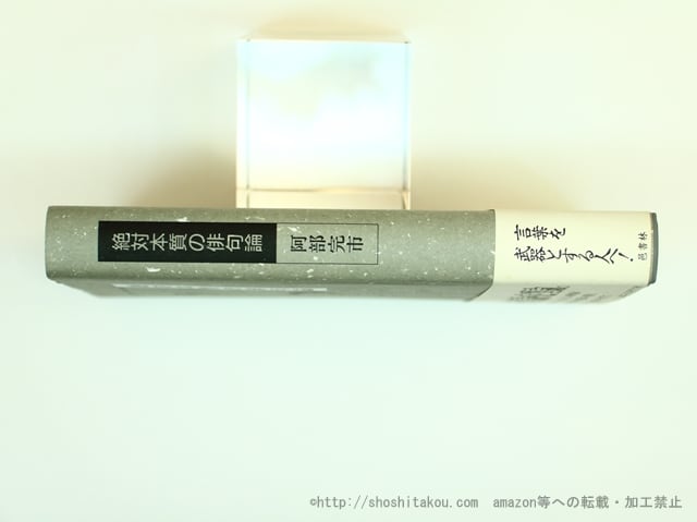 絶対本質の俳句論 / 阿部完市 [35635] | 書肆田高