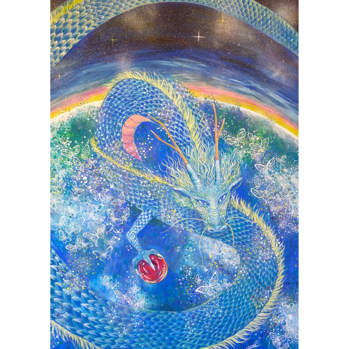 複製原画（ジークレー版画）】「地球のやくそく」額装なし・送料込み 