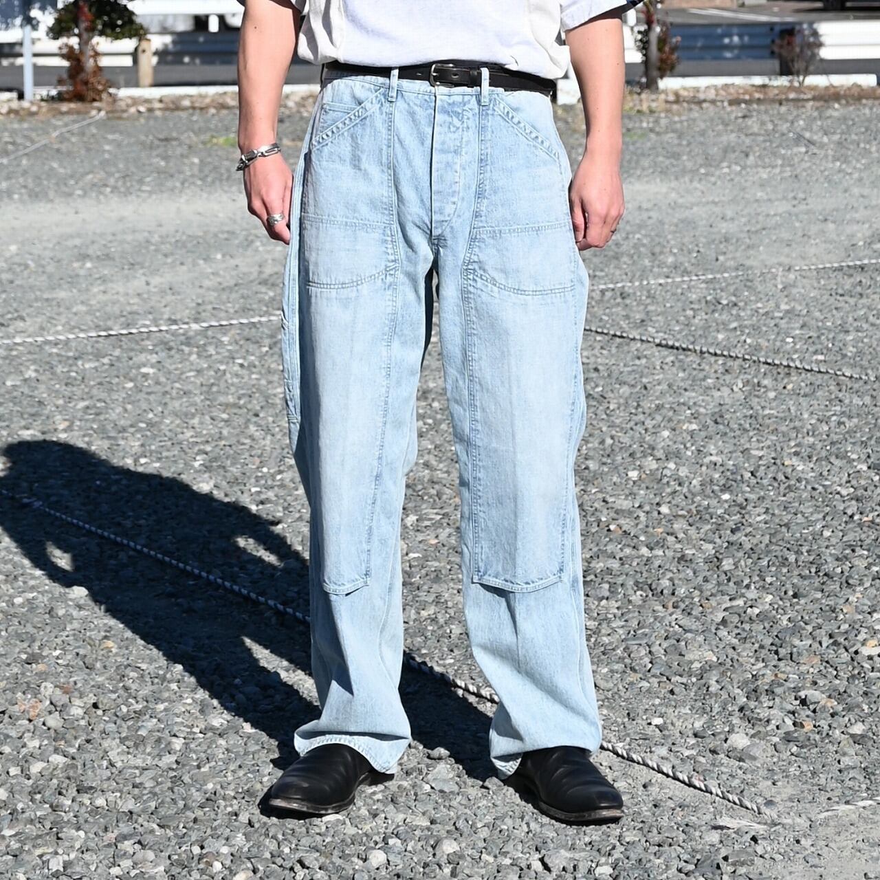 OLD JOE / DOUBLE CLOTH SNUGGER TROUSER | GANKO