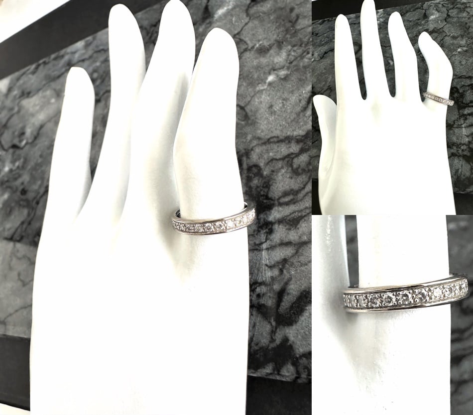 CARTIER カルティエ バレリーナ ウェディング リング K18 WG フル