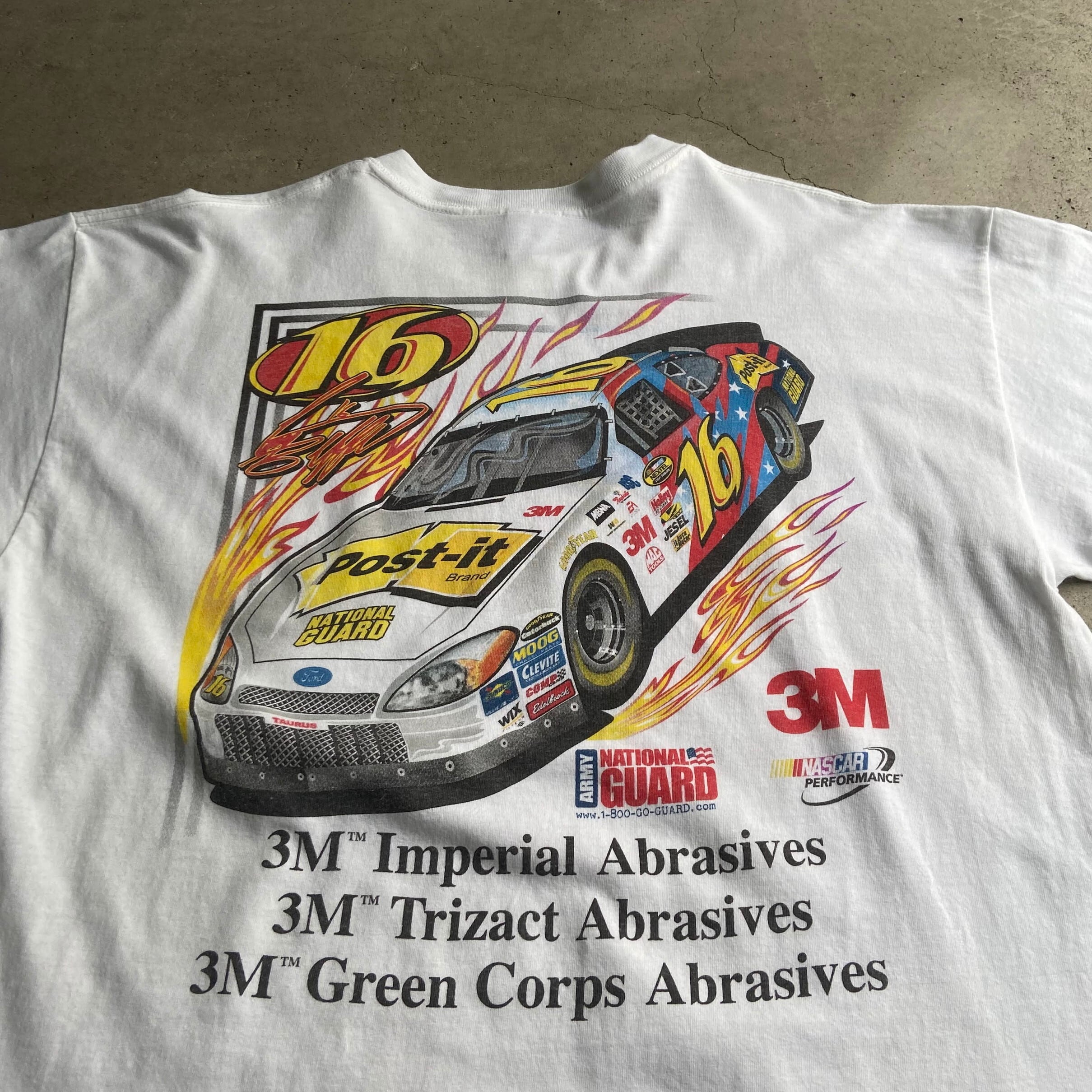 90s PLANET HOLLYWOOD NASCAR ナスカー Tシャツ