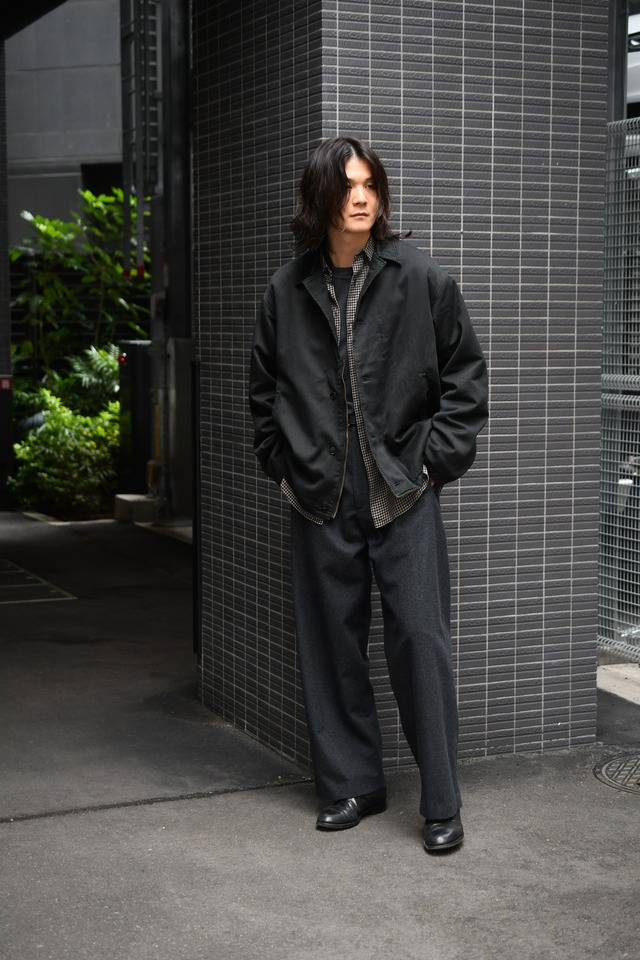 A.PRESSE / Vintage US NAVY N-4 Deck Jacket (Black)