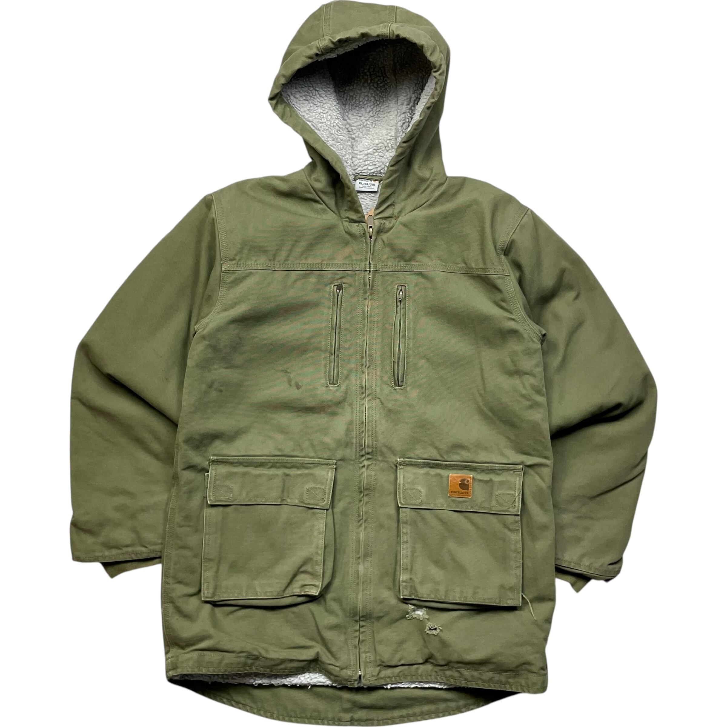 《XL》Carhartt カーハート サンドストーンジャクソンコート 裏地ボア no.8936
