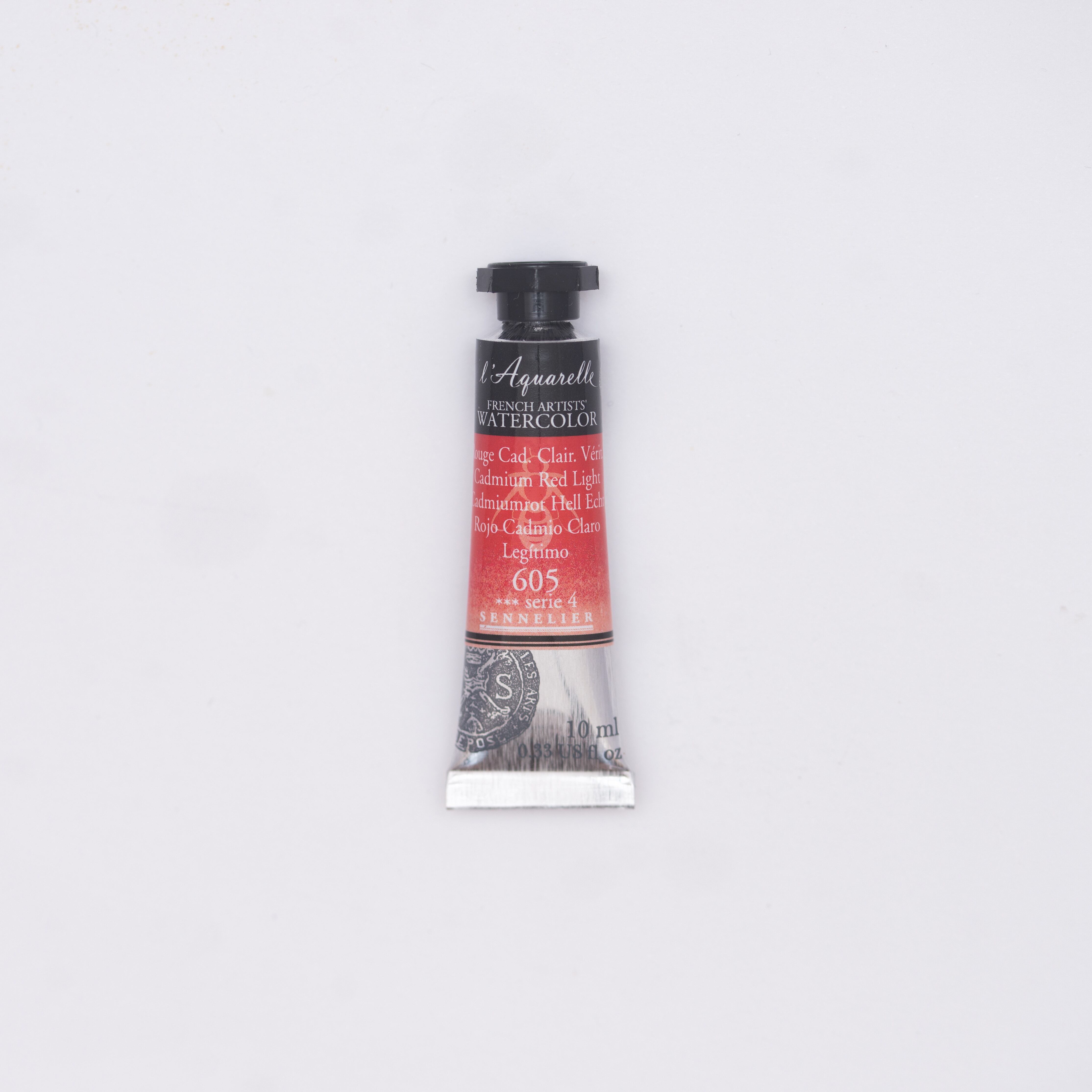 セヌリエWC 605カドミウムレッドライト 透明水彩絵具 チューブ10ml S4