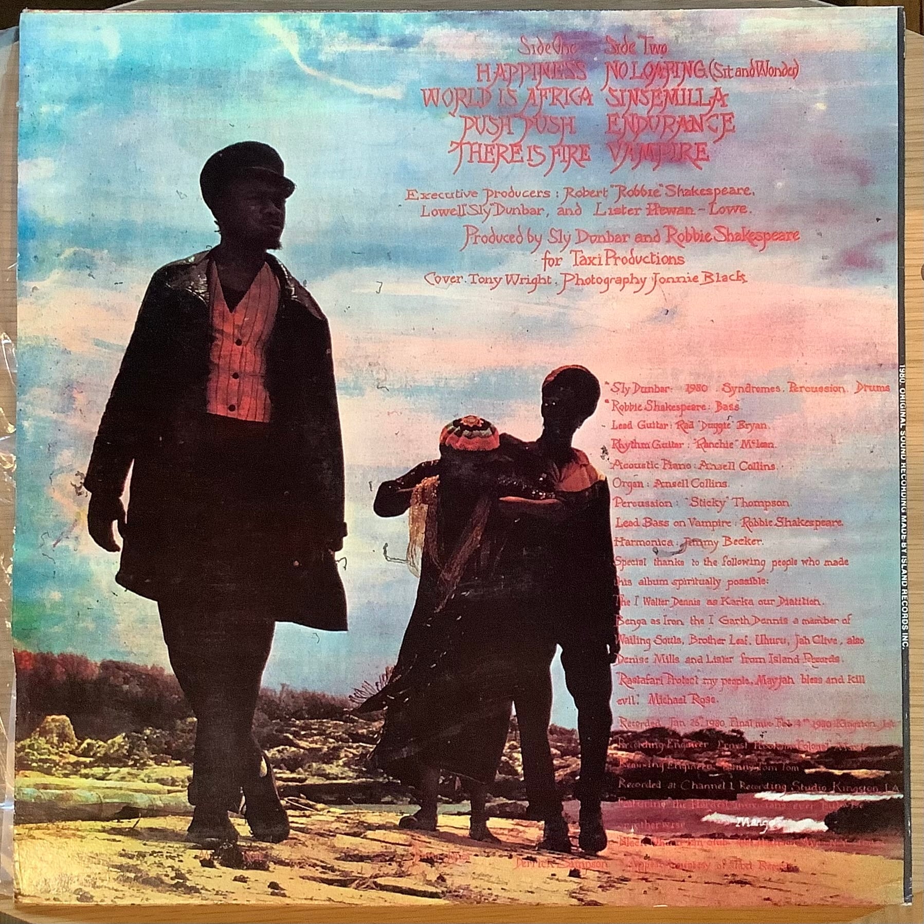 SUNSEA ビッグベレー　ブラック　名作 BLACK UHURU / SINSEMILLA | Plastic Soul Records