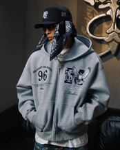 ストリートフルジップパーカ(gr70)