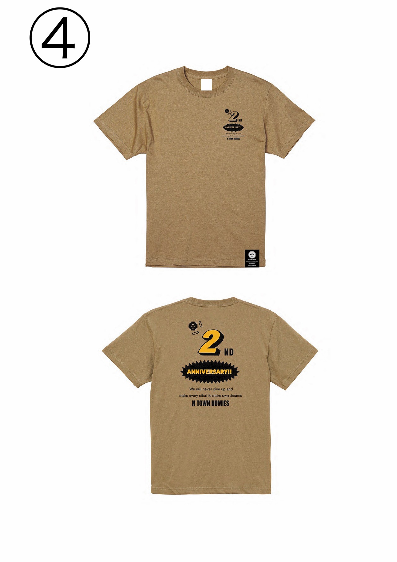 2ND ANNIVERSARY T-SHIRT※受注生産 - 16