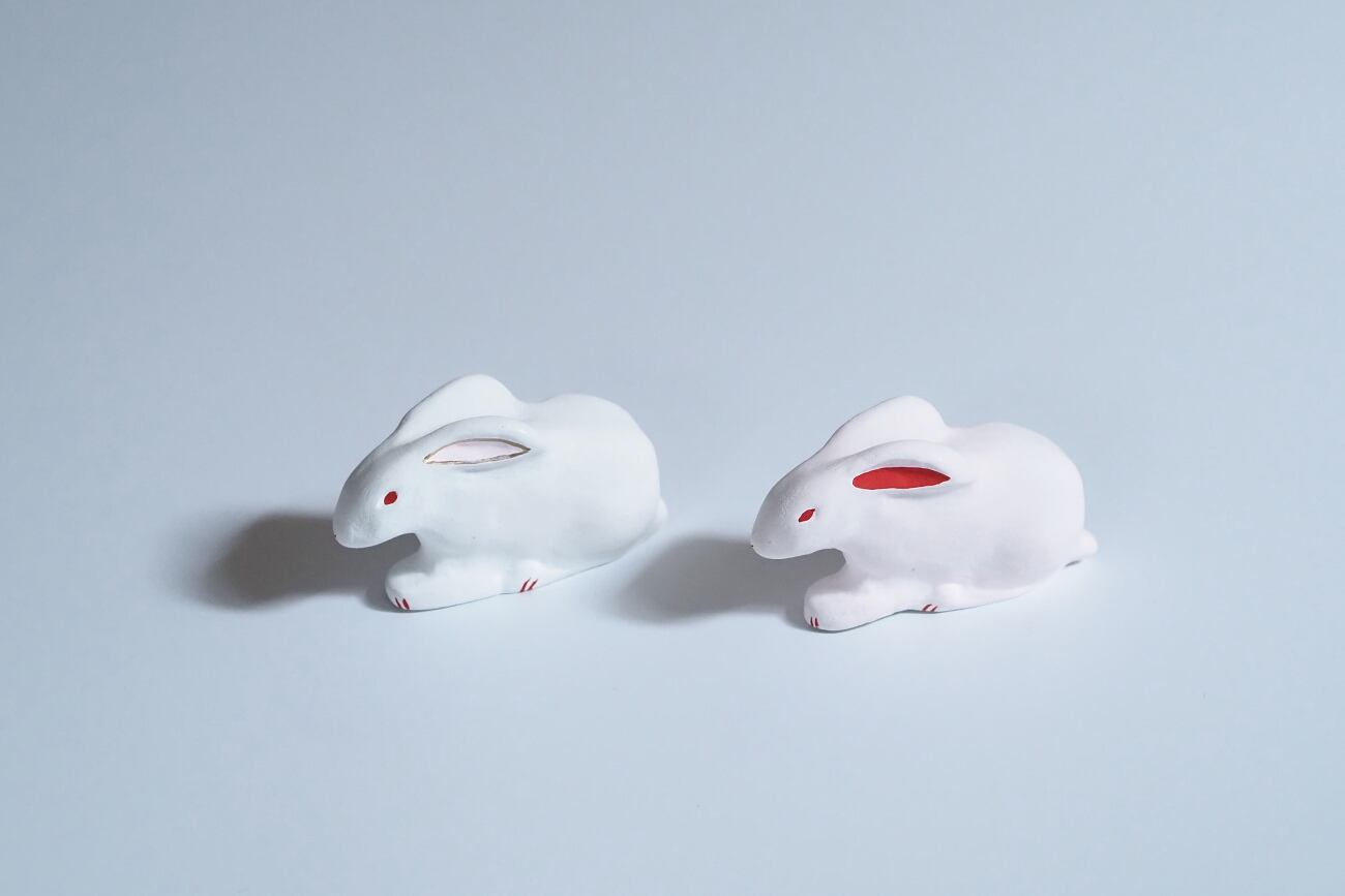 八橋人形「うさぎ」