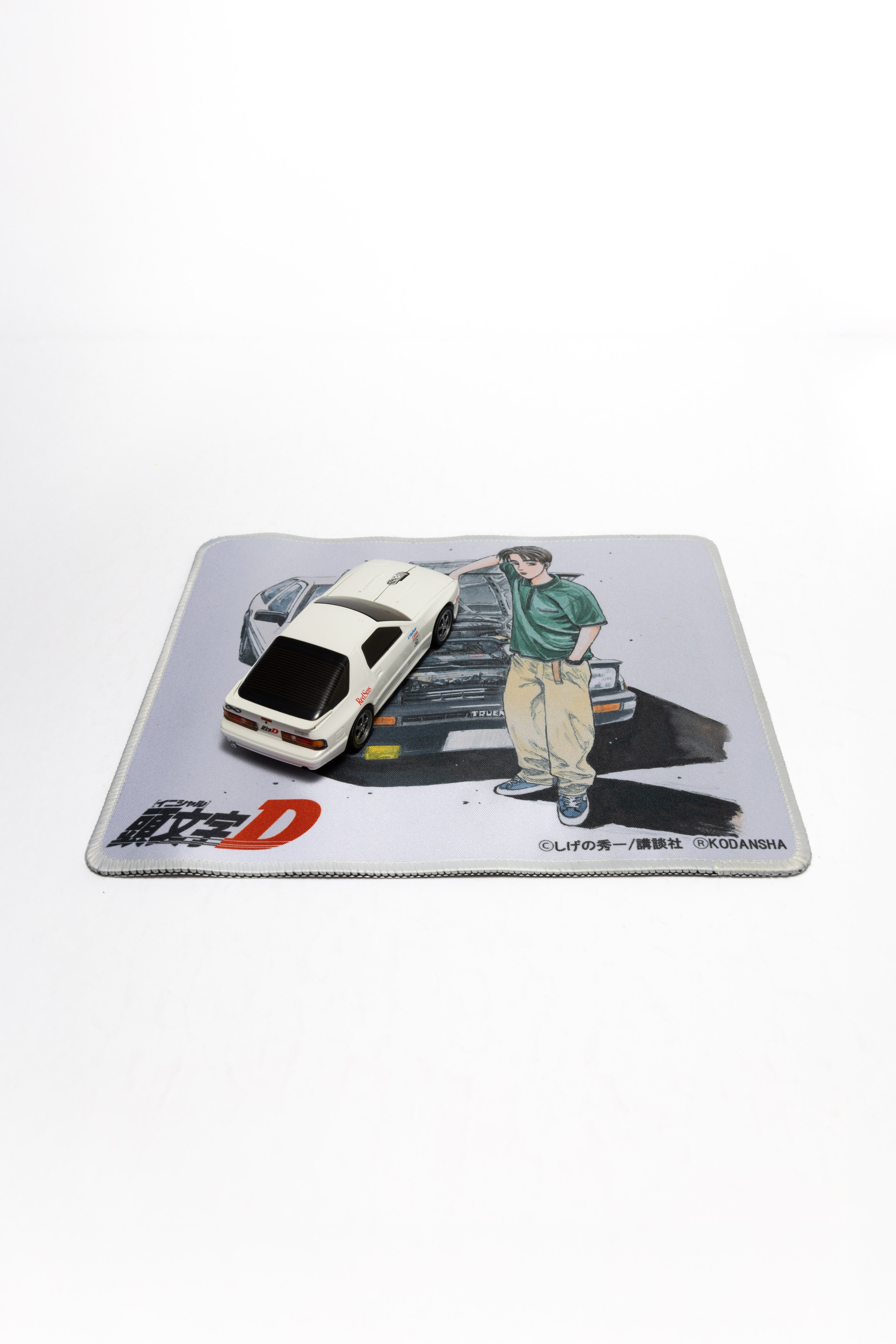 頭文字D』 FC1巻版（ホワイト）無線マウス 高橋涼介 マツダ RX-7 (FC3S