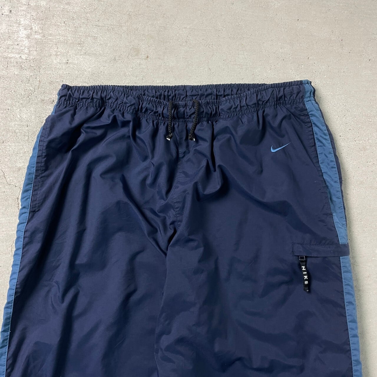 00年代 NIKE ナイキ ナイロントラックパンツ メンズXL 古着 00s