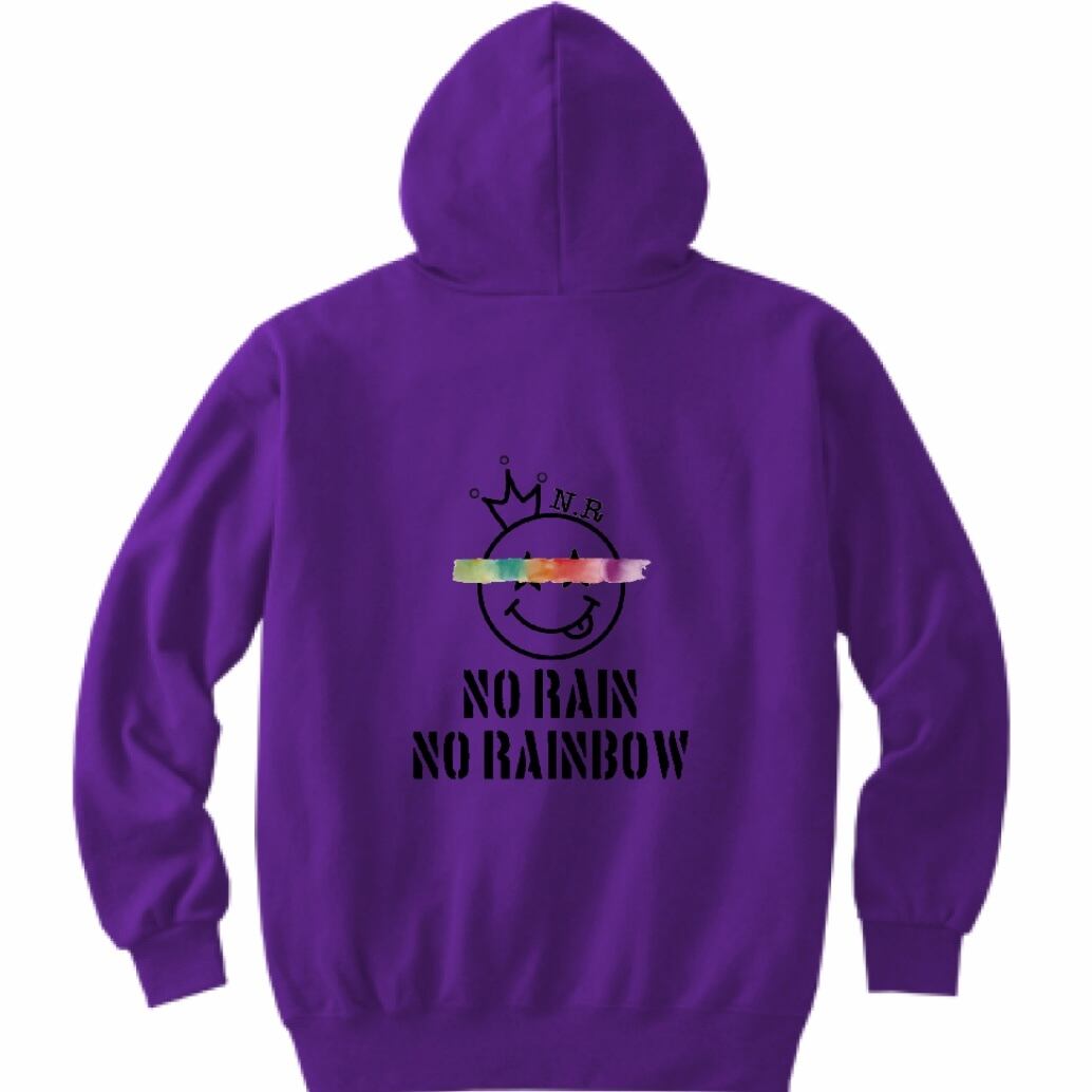 カラージップパーカー／パープル | enudotare(エヌドットアール)