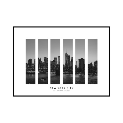 "NEW YORK CITY" US - POSTER [SD-000596] A4サイズ ポスター単品