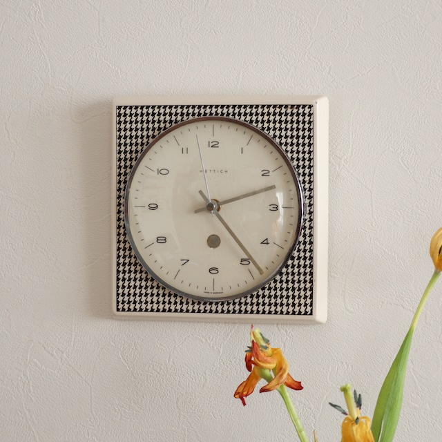 CERAMIC WALL CLOCK | HETTICH | 1960-70s | Germany