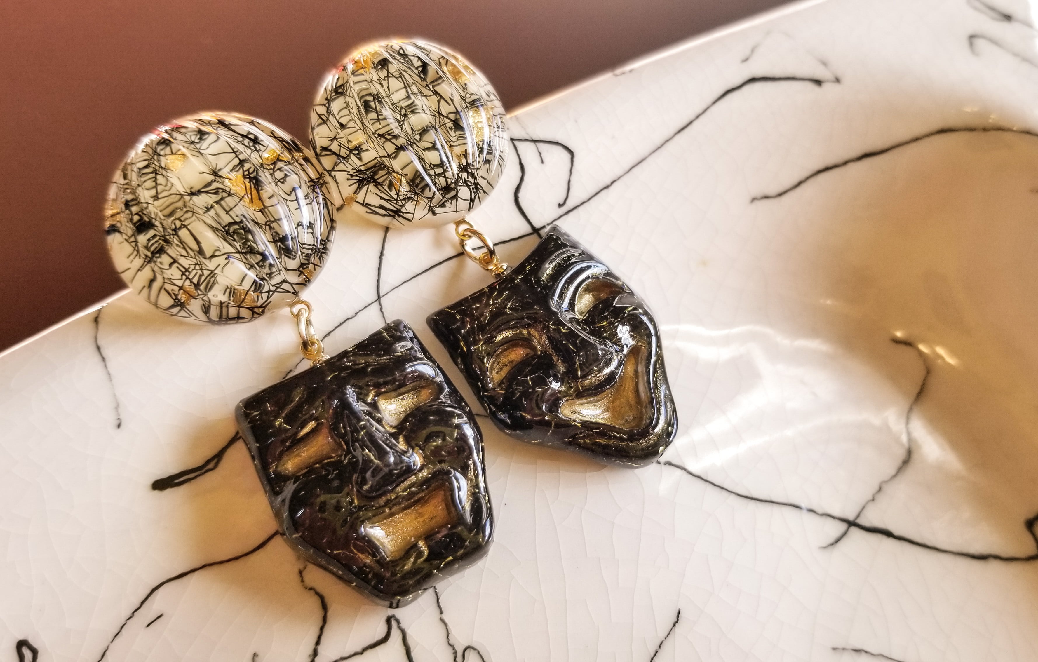 50's TWO FACE ツーフェイス ペア 壁掛け ロカビリー ビンテージ