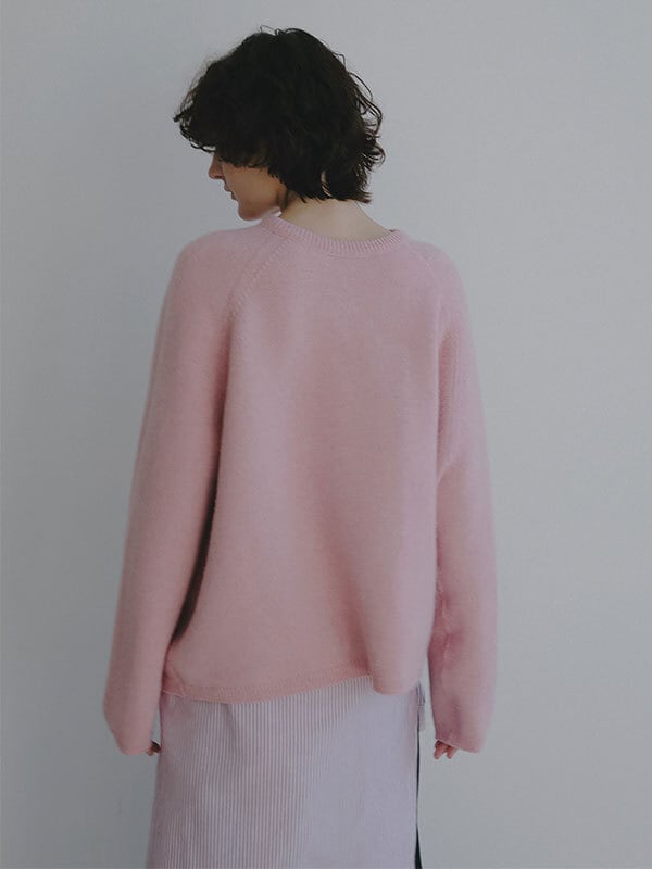 【完全完売品】ETRETOKYO リバーシブルボックスニット pink ETRE TOKYO(エトレトウキョウ) リバーシブルボックスニットプル