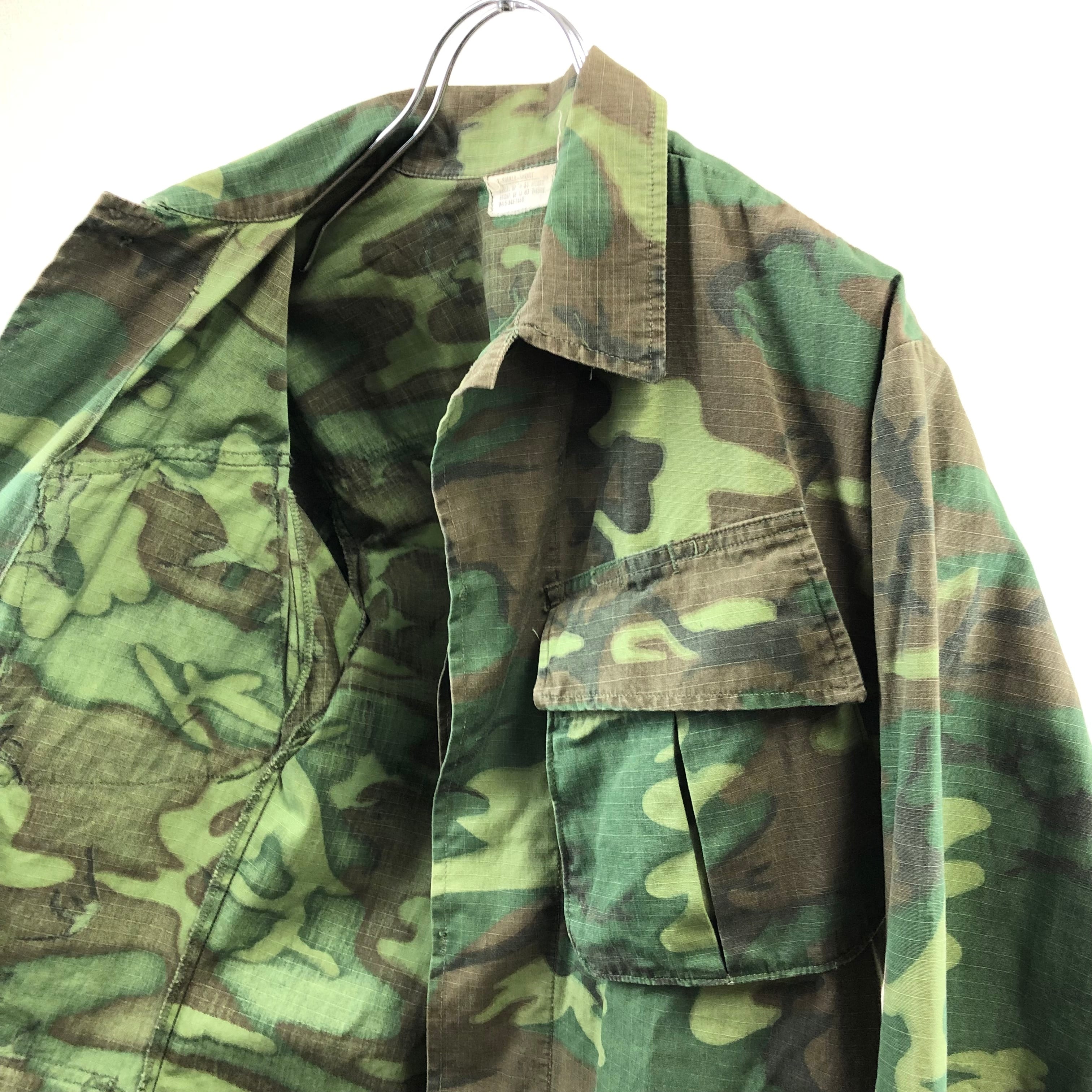 60s US ARMY ERDL迷彩』 グリーンリーフ ジャングルファティーグ
