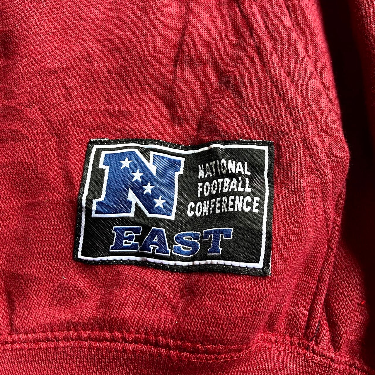 NFL アメフト チームロゴ刺繍 フルジップ スウェットパーカー メンズL