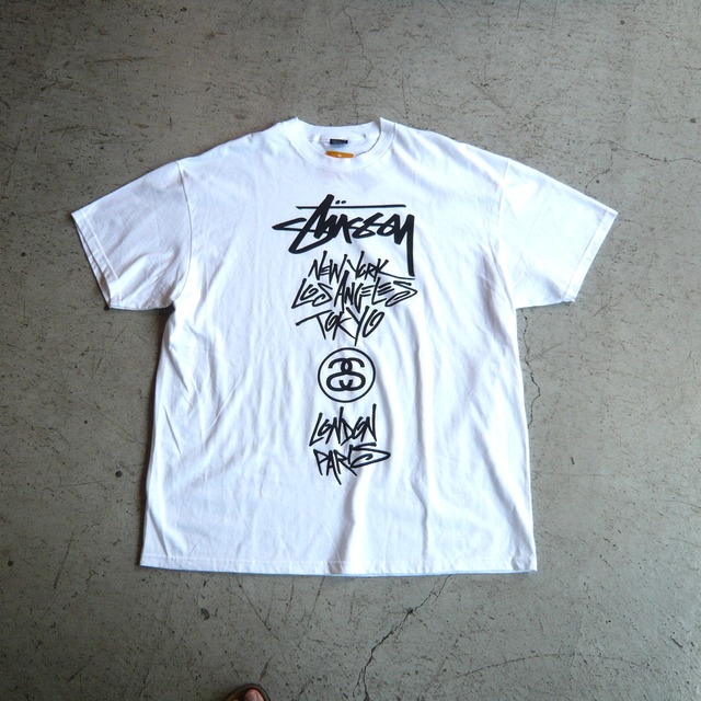 STUSSY WOLD TOUR Tシャツ