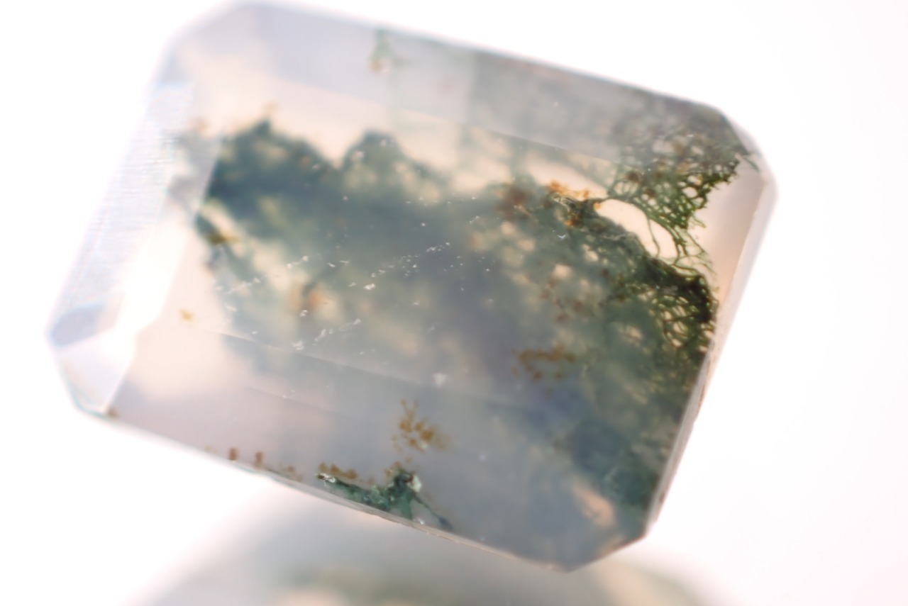 モスアゲート　1.25ct　[D11‐399]