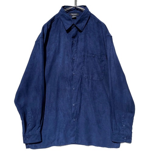 [TRUST] Vintage Fake Suede Shirts [1990s-] Vintage Fake Suede Shirts