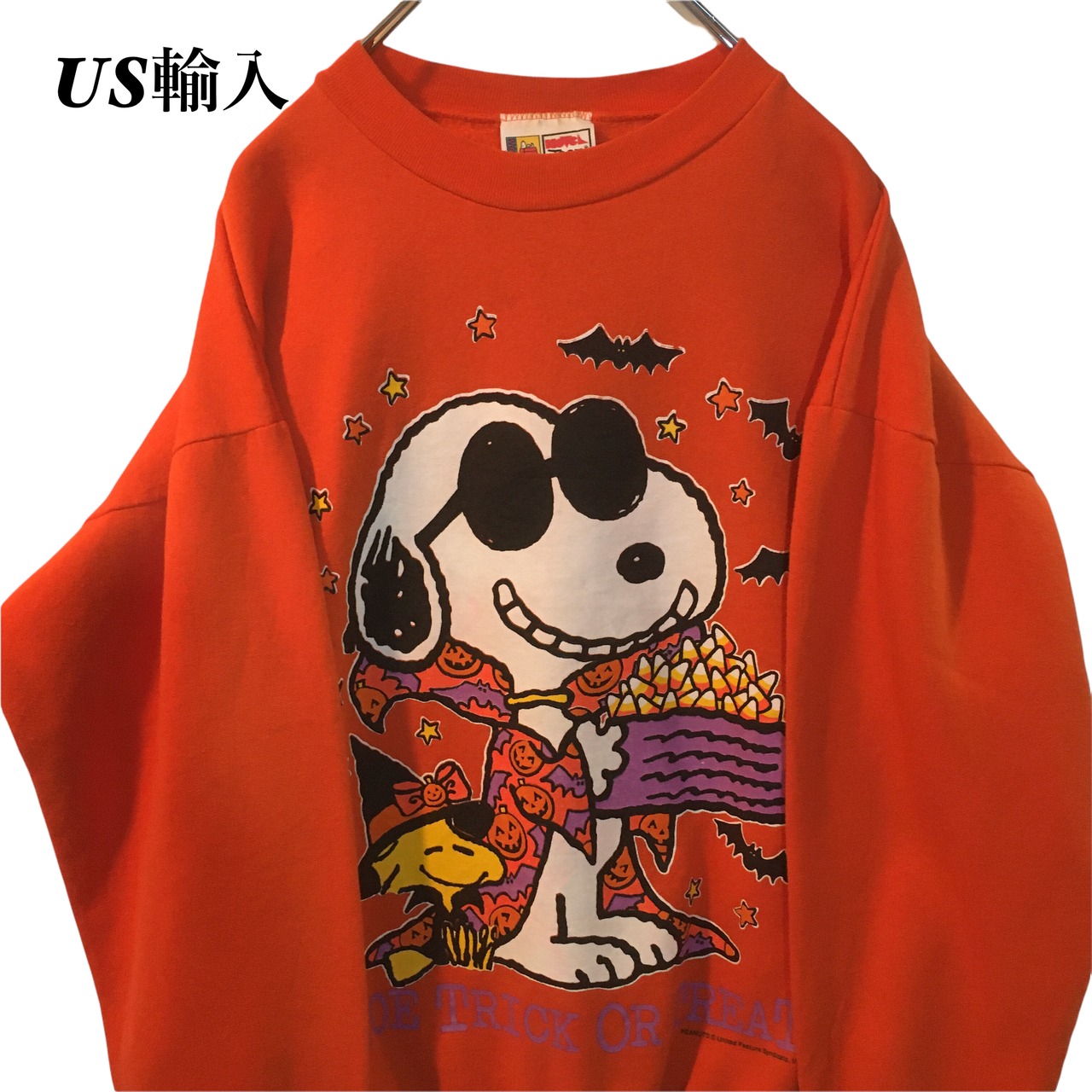 US輸入】90s カナダ製 peanuts スウェット トレーナー スヌーピー 