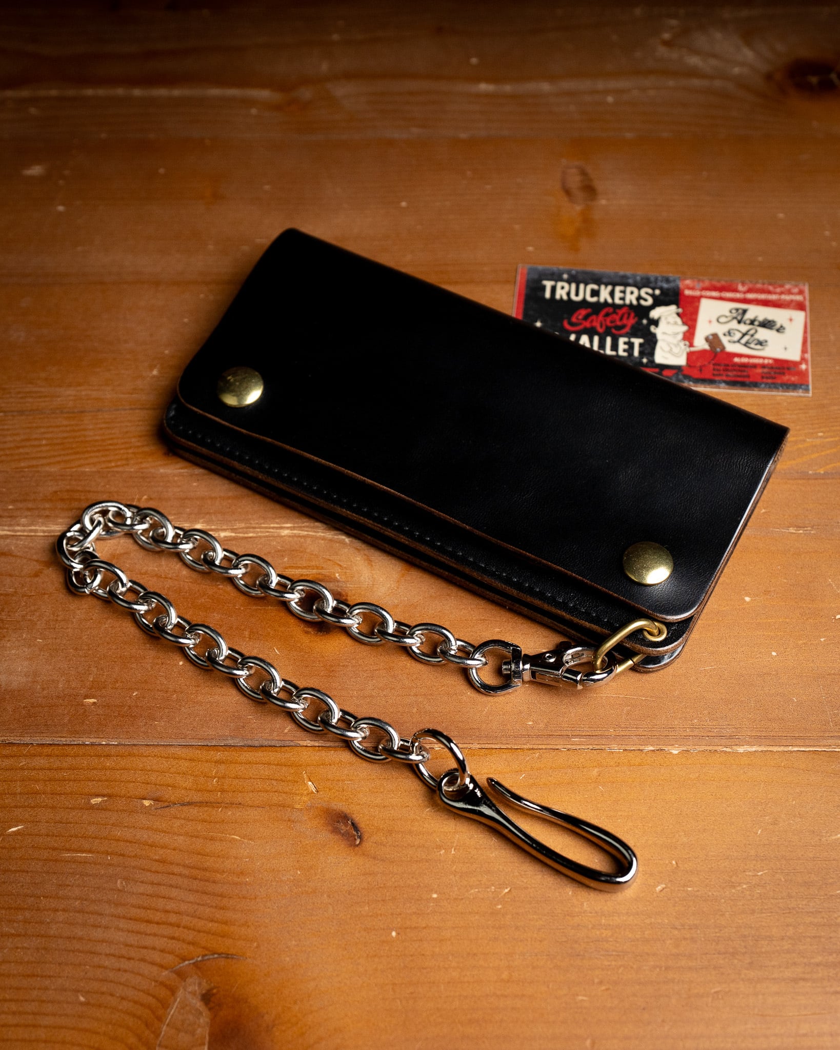 Additive and Line】Wallet Chain Nickel Silver WCH-005 新品